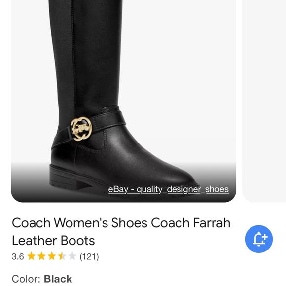 Coach Boots - Picture 3 of 3